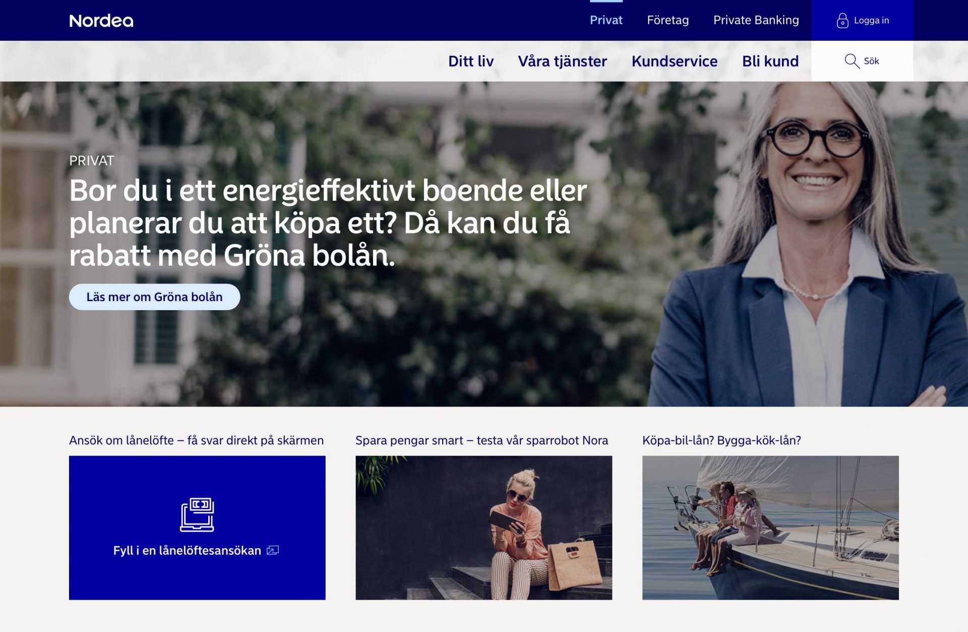 Nordea Website